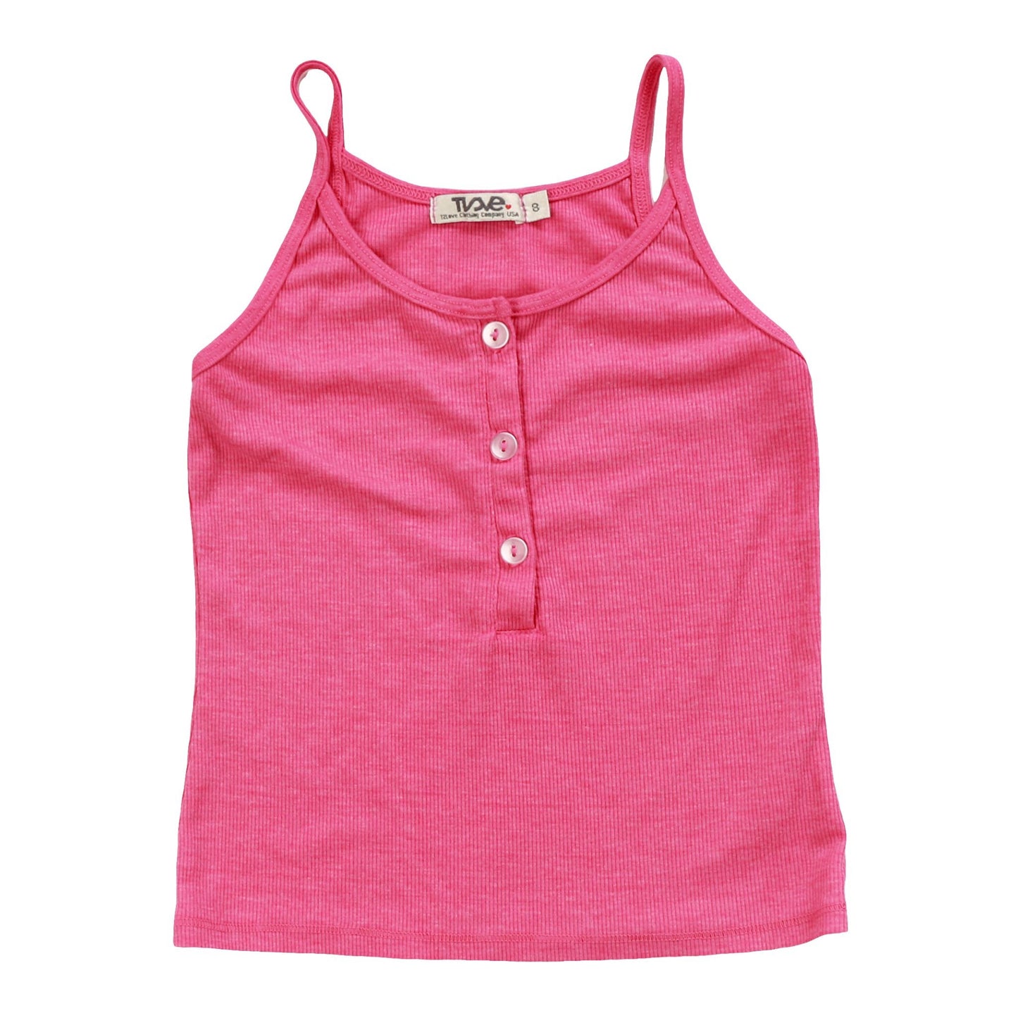 Heather Button-Front Cami