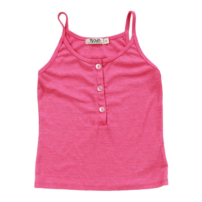 Heather Button-Front Cami
