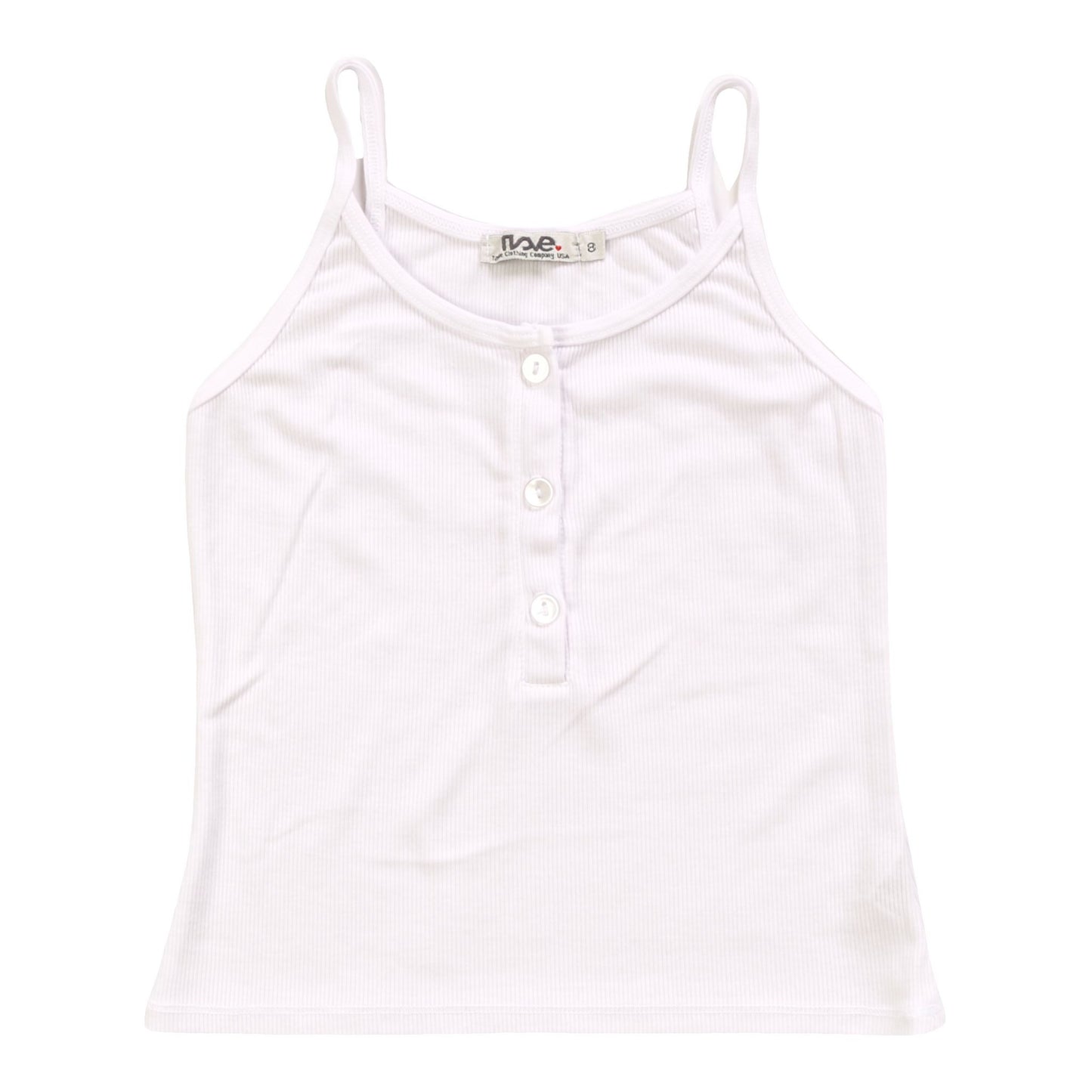 Heather Button-Front Cami