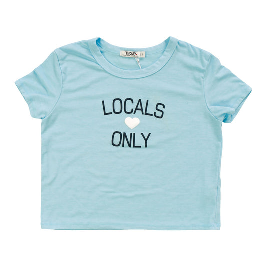 Heather Boxy Top ("LOCALS ONLY")