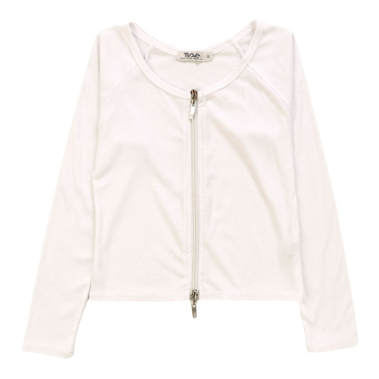 Heather Two-Zipper Sweater