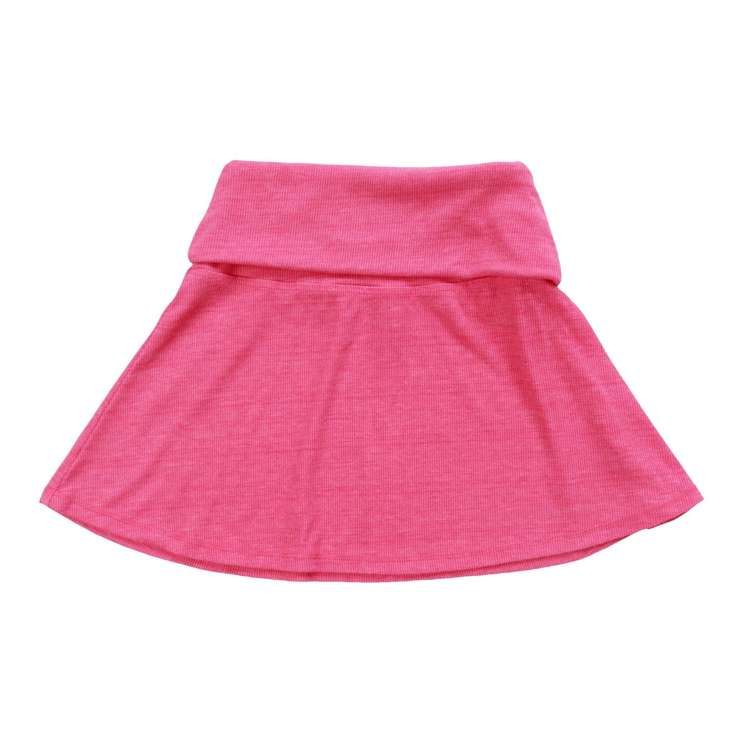 Heather Foldover Skirt