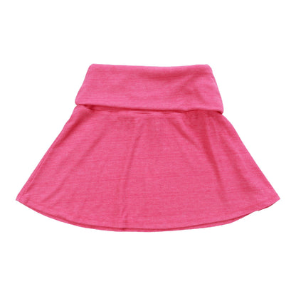 Heather Foldover Skirt