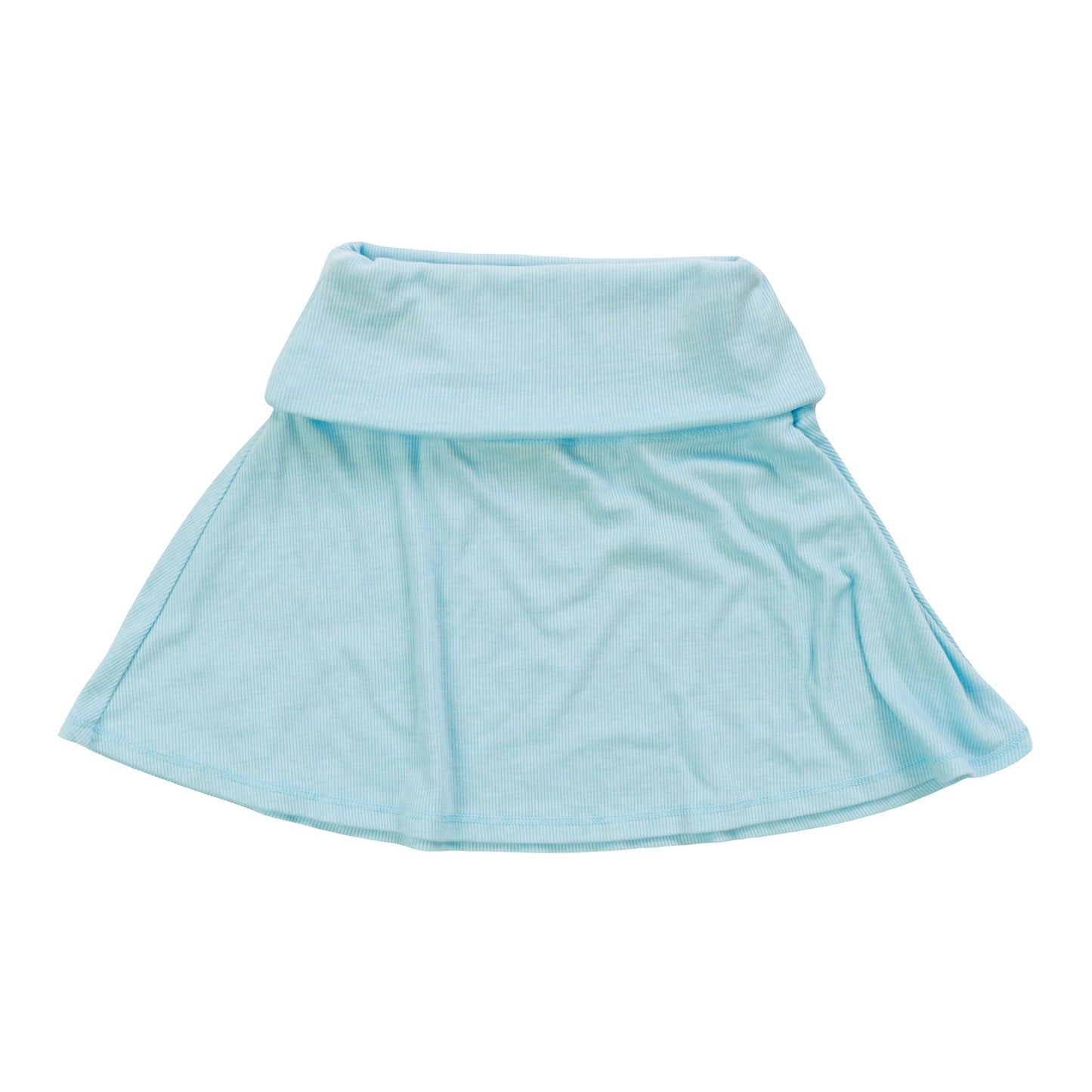Heather Foldover Skirt