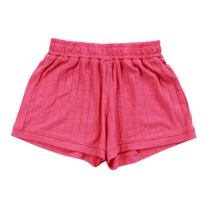 Heather Easy Cuffed Shorts