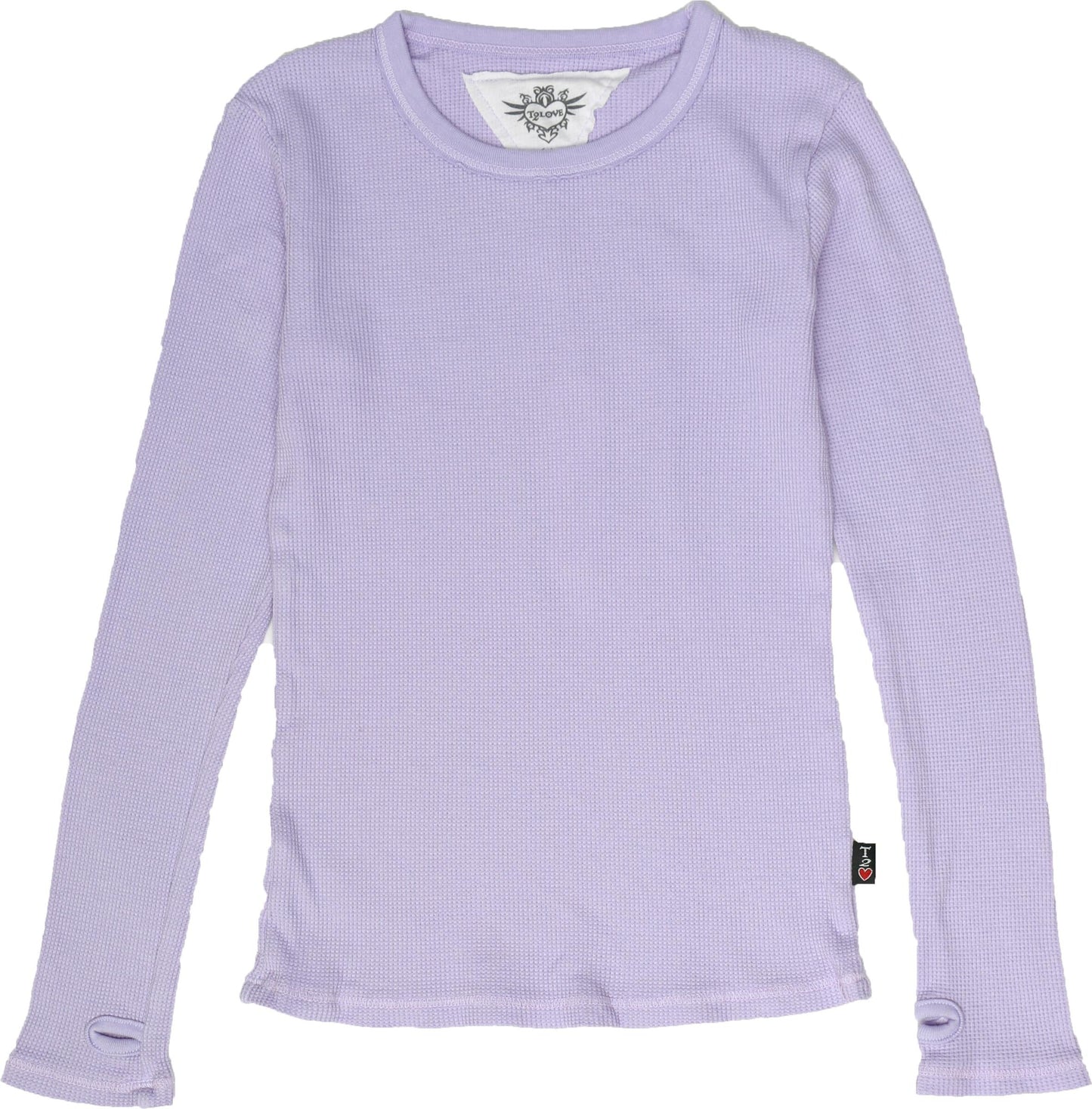 Classic Long-Sleeved Thermal Shirt with Thumbholes