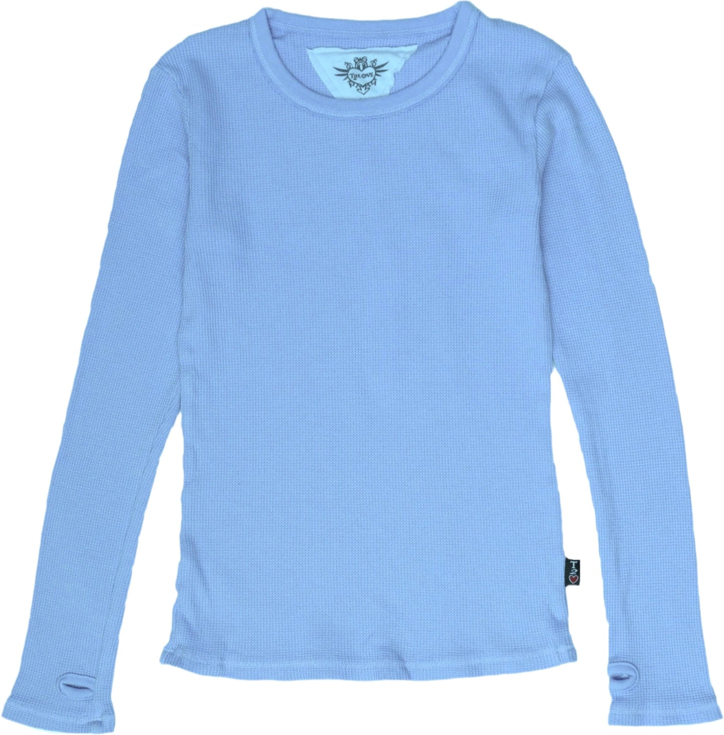 Classic Long-Sleeved Thermal Shirt with Thumbholes