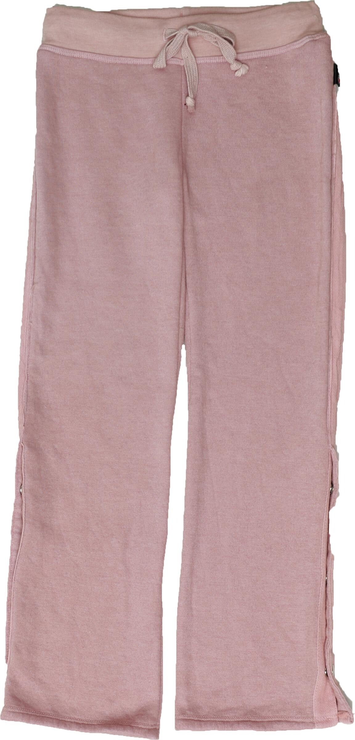 Wide-Legged Pants with Side Snap Buttons