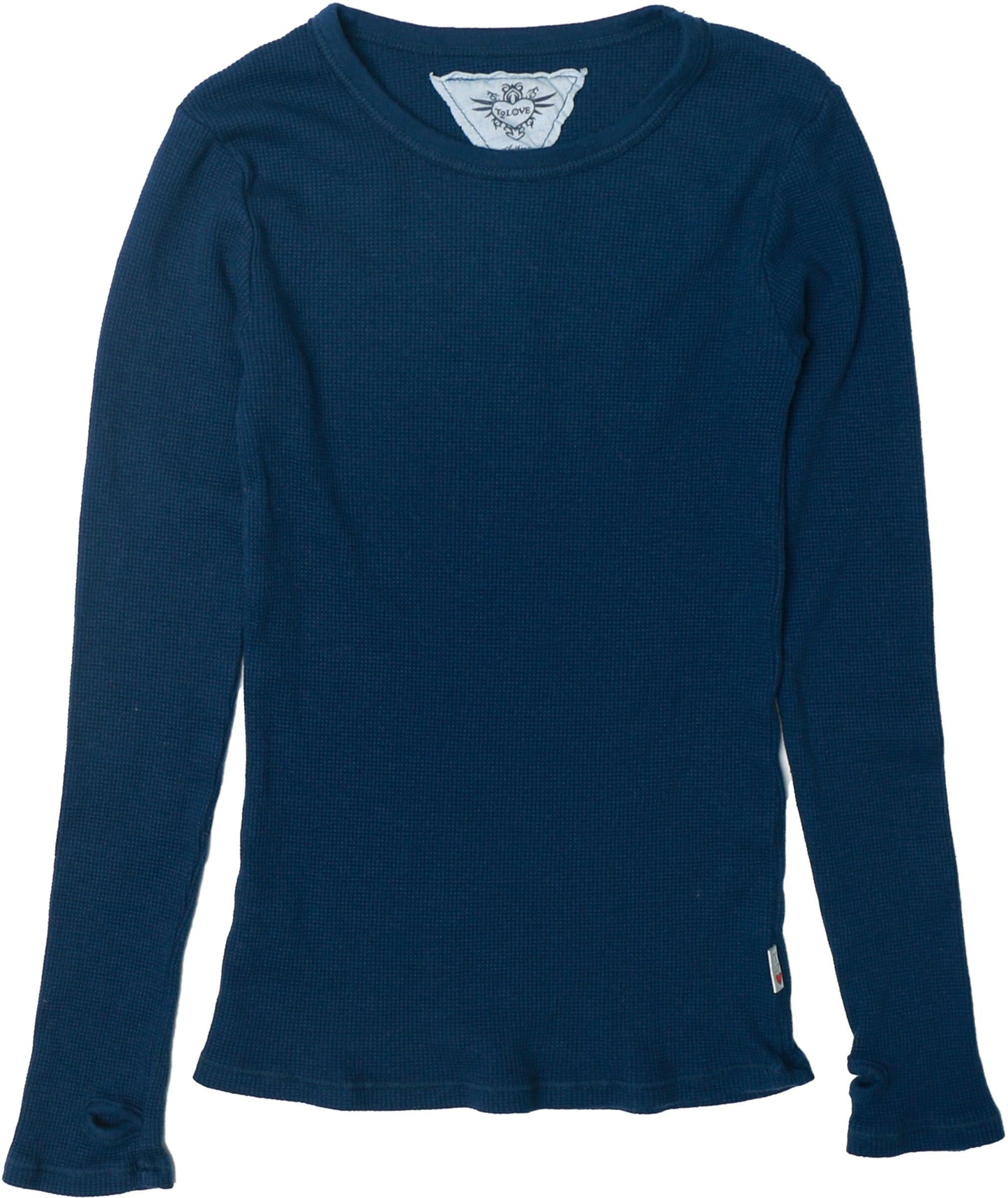 Classic Long-Sleeved Thermal Shirt with Thumbholes