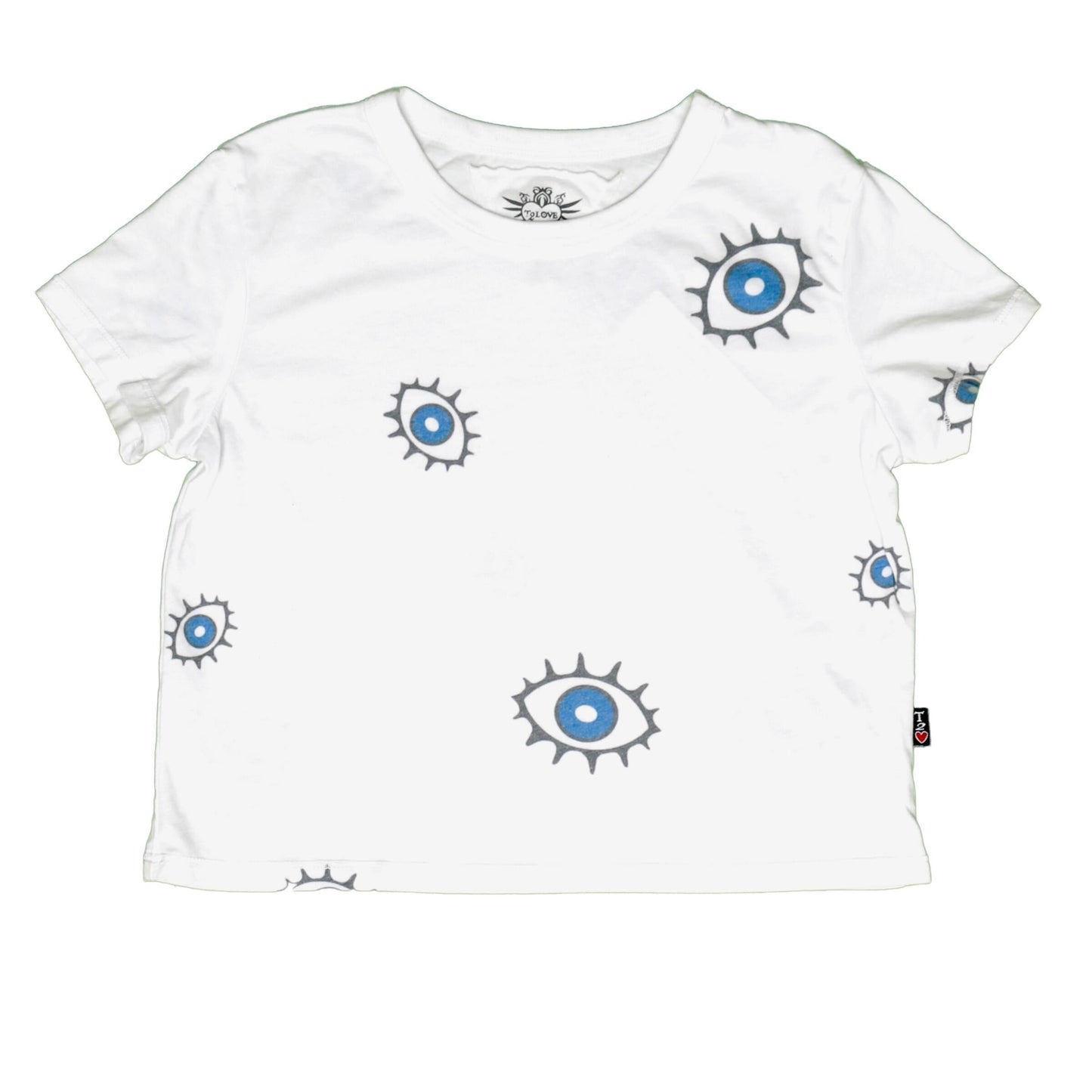 Boxy Top (Evil Eye Pattern)