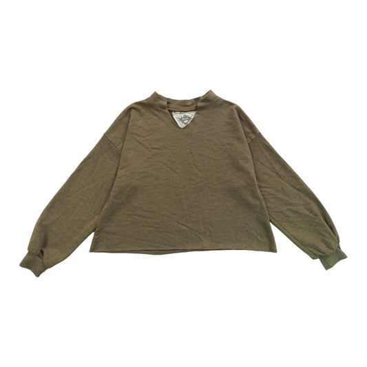 Heather V-Cut Pullover