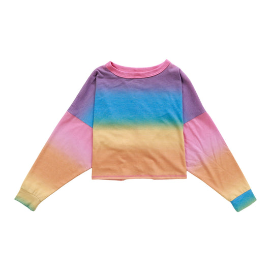 Dolman Top (Multi-Colored Ombre)