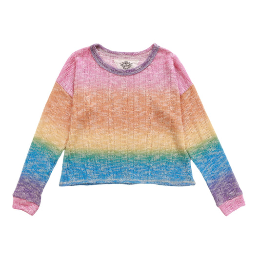 Signature Pullover (Multi-Colored Ombre)