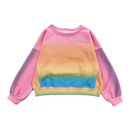 Dolman Sweater Top (Multi-Colored Ombre)