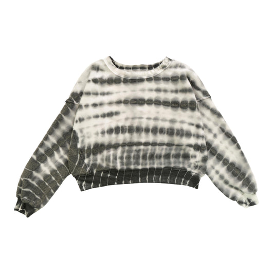 Dolman Sweater Top (Reversed-Fabric Bamboo Tie-Dye)