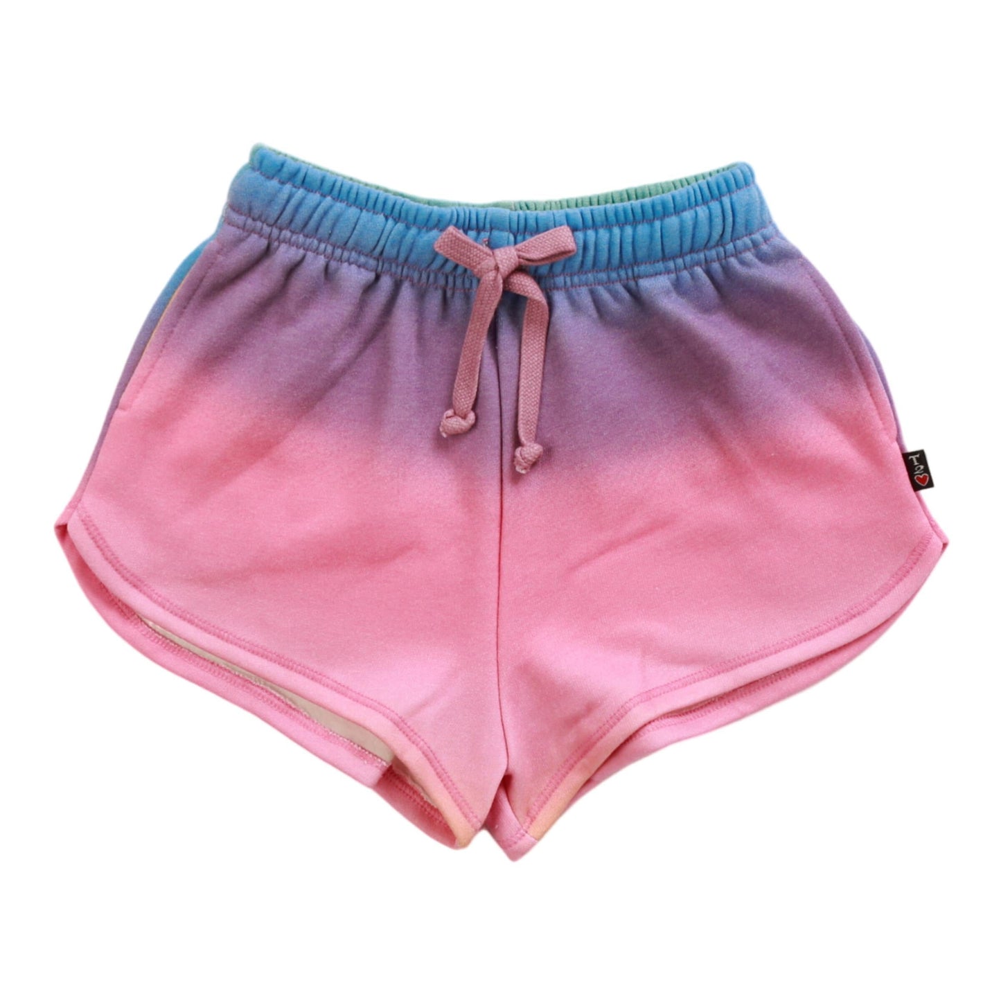 Athletic Shorts (Multi-Colored Ombre)