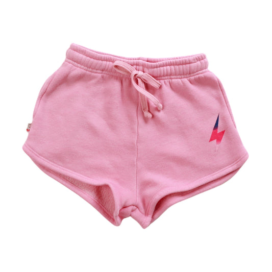 Athletic Shorts (Mini Ombre Bolt Print)