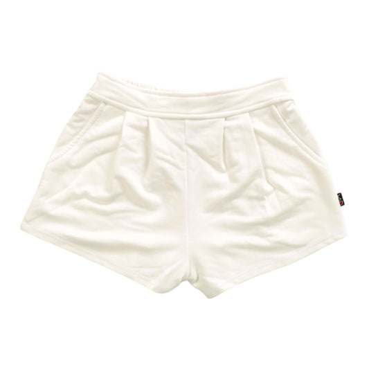 Heather Pleated Front Shorts