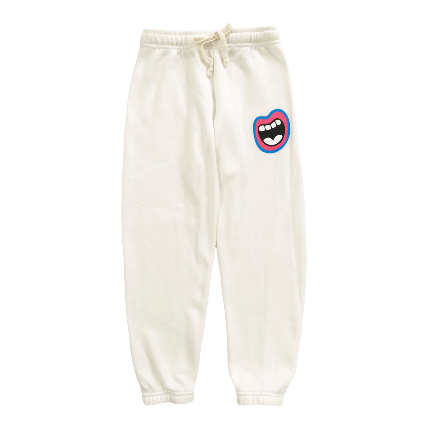 Heather Athletic Pants (Lips Print)