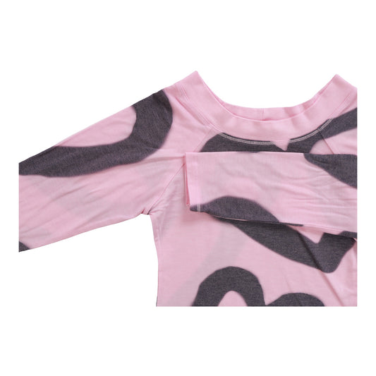 Boat-Neck Top (Large Heart Outlines Pattern)