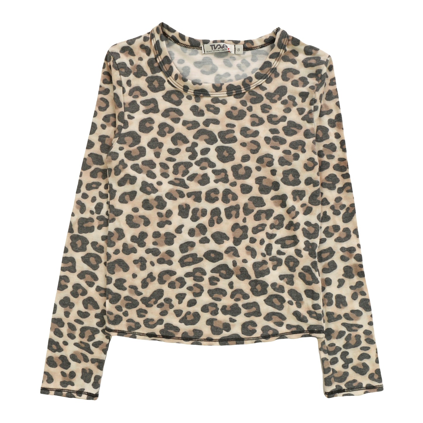 Signature Long-Sleeved Shirt (Leopard Pattern)