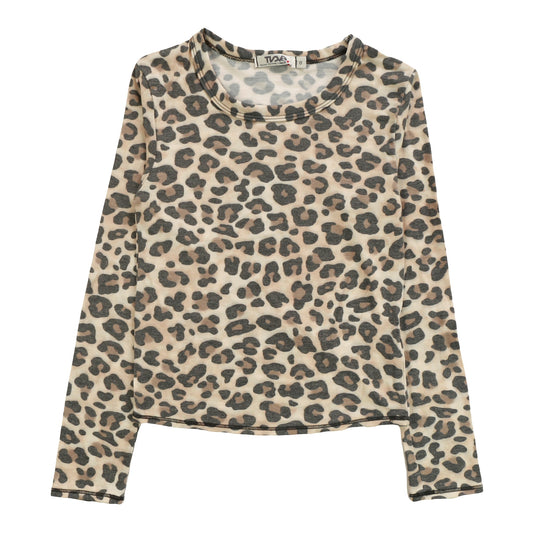 Signature Long-Sleeved Shirt (Leopard Pattern)