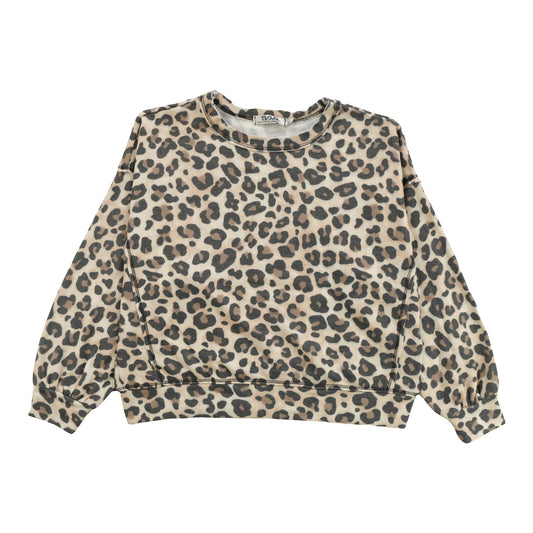 Dolman Sweater Top (Leopard Pattern)