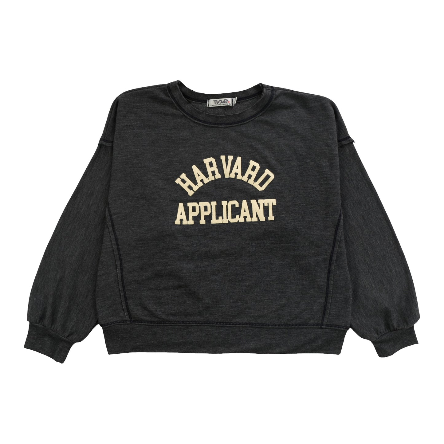 Dolman Sweater Top ("HARVARD APPLICANT")