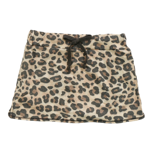 Mini Skirt Shorts (Leopard Pattern)