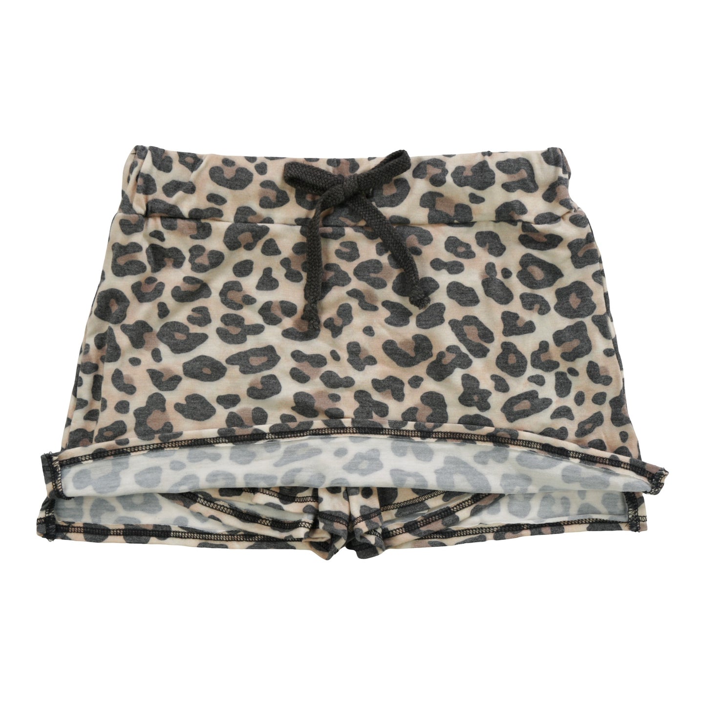 Mini Skirt Shorts (Leopard Pattern)