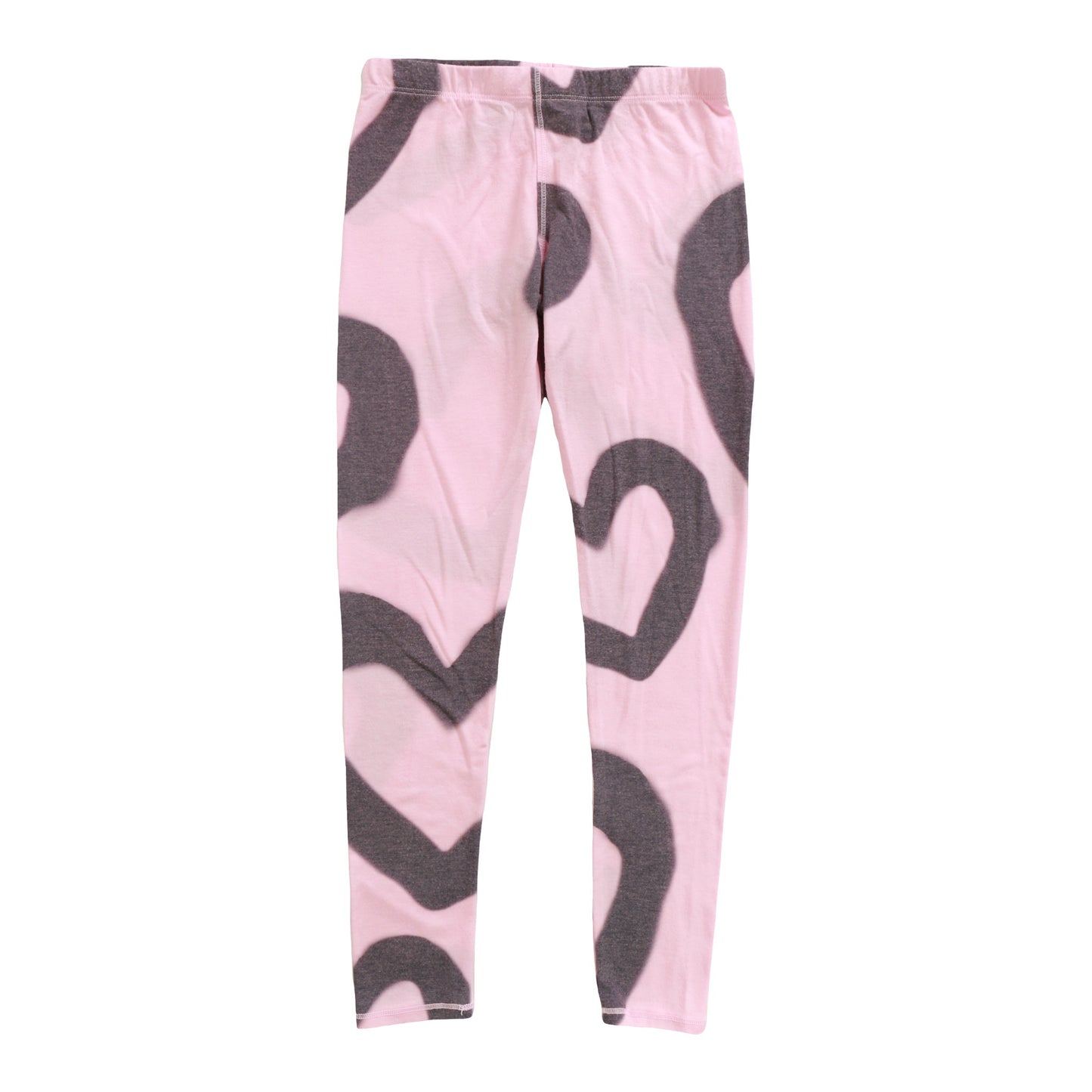 Leggings (Large Heart Outlines Pattern)