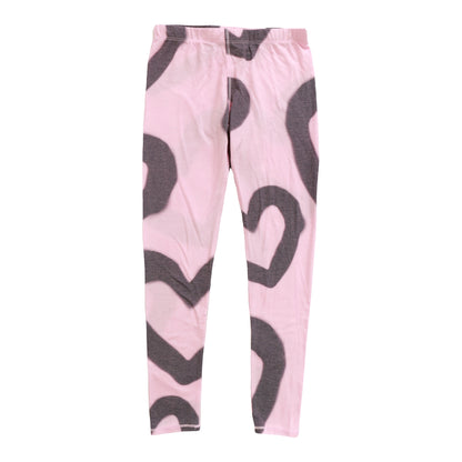 Leggings (Large Heart Outlines Pattern)