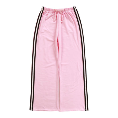 Wide Pants with Sport Stripe