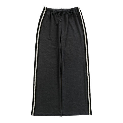 Wide Pants with Sport Stripe