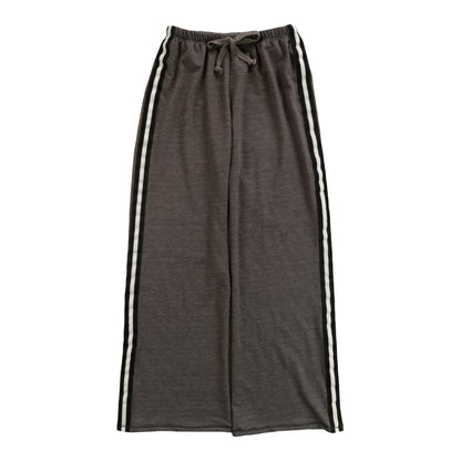 Wide Pants with Sport Stripe