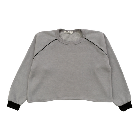 Raglan Long-Sleeve with Piping