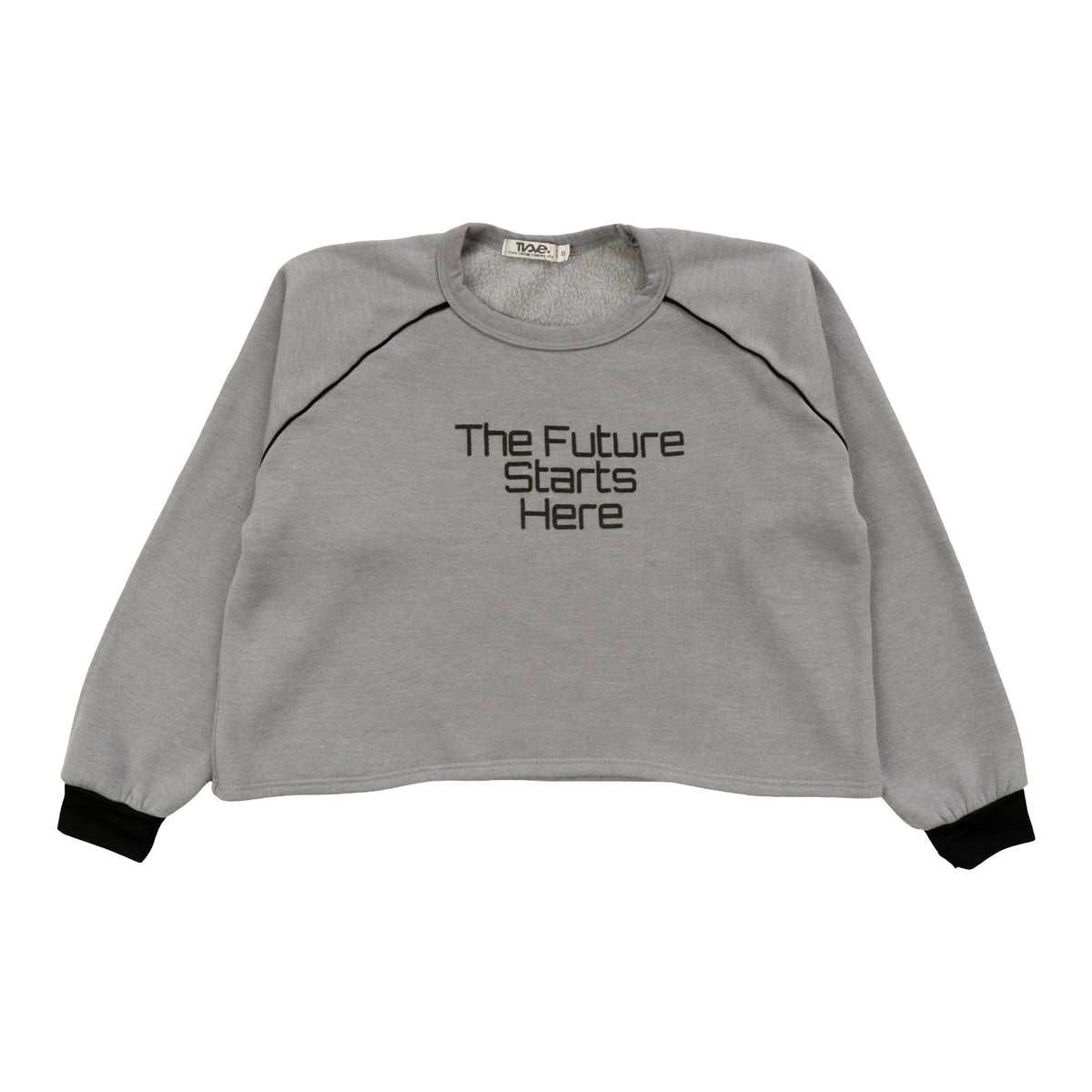 Raglan Long-Sleeve with Piping ("The Future Stars Here")