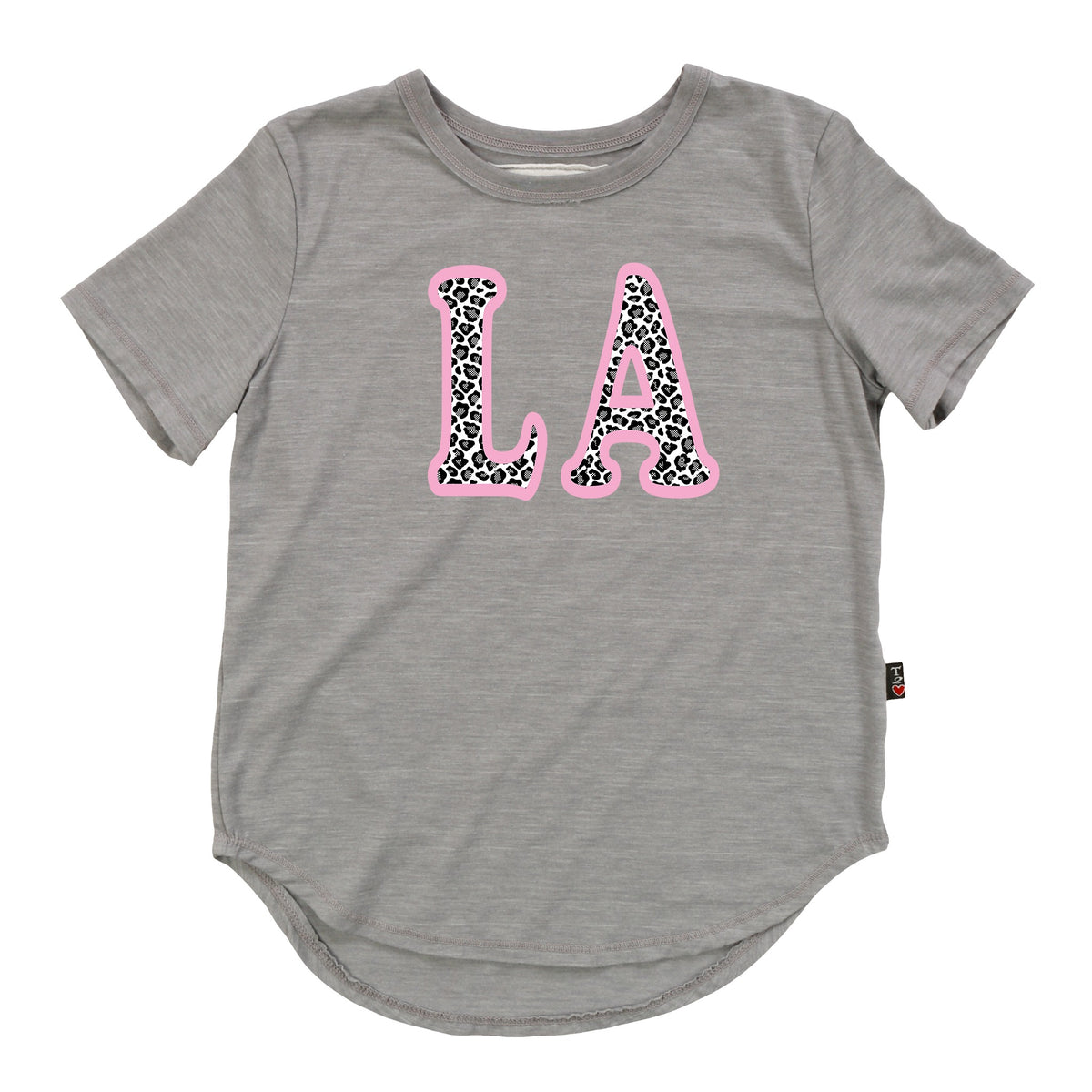 Round-Bottom Tee (LA Leopard Print)
