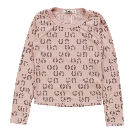 Signature Long-Sleeved Shirt (Horseshoe Pattern)
