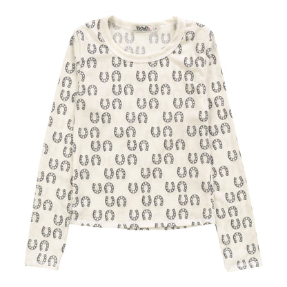 Signature Long-Sleeved Shirt (Horseshoe Pattern)
