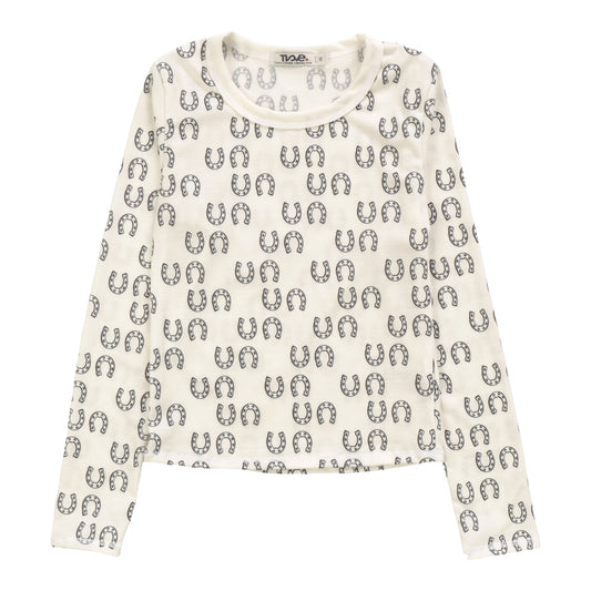 Signature Long-Sleeved Shirt (Horseshoe Pattern)