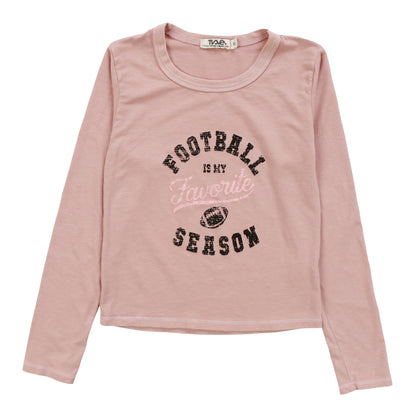 Signature Long-Sleeved Shirt ("FOOTBALL IS MY FAVORITE SEASON")