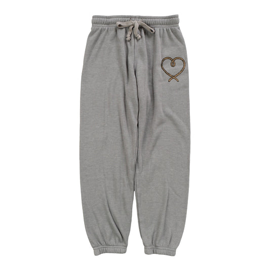 Athletic Pants (Rope Heart Print)