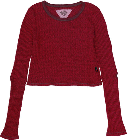 Open-Elbow Long-Sleeved Thermal Top