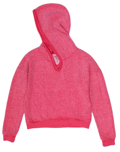 Hooded Pullover (Reversed-Fabric)