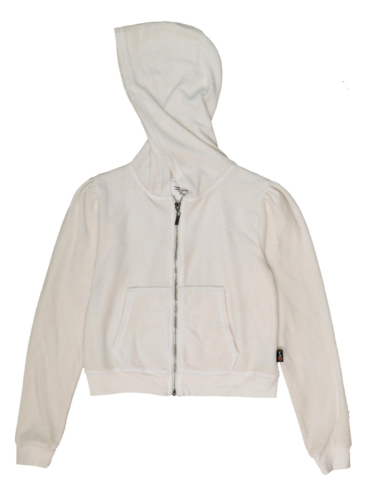 Puff-Sleeve Hooded Jacket