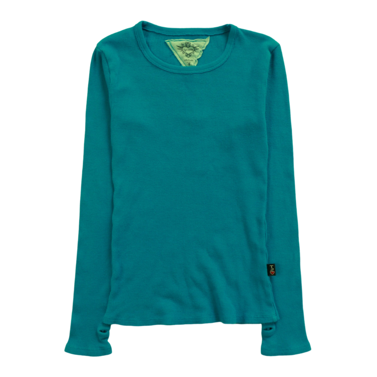 Classic Long-Sleeved Thermal Shirt with Thumbholes