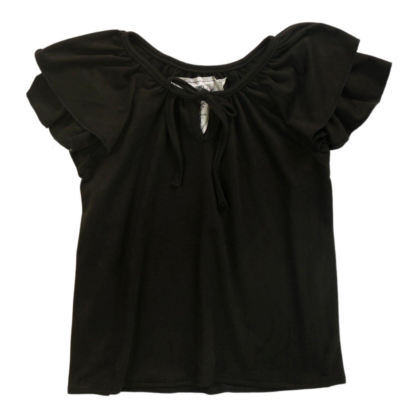 Double Ruffle Sleeve Blouse