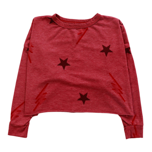 Dolman Top (Stars and Bolts Pattern)