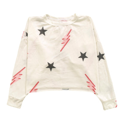 Dolman Top (Stars and Bolts Pattern)